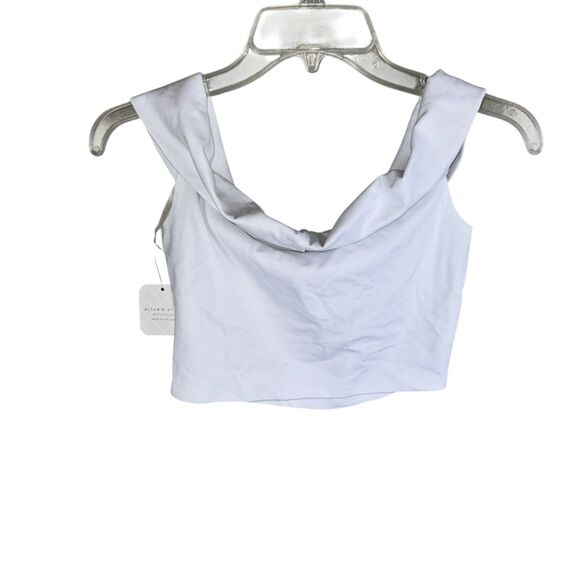 Altar'd State New Women's Off Shoulders Crop Top Tank White Size Small - Picture 2 of 4